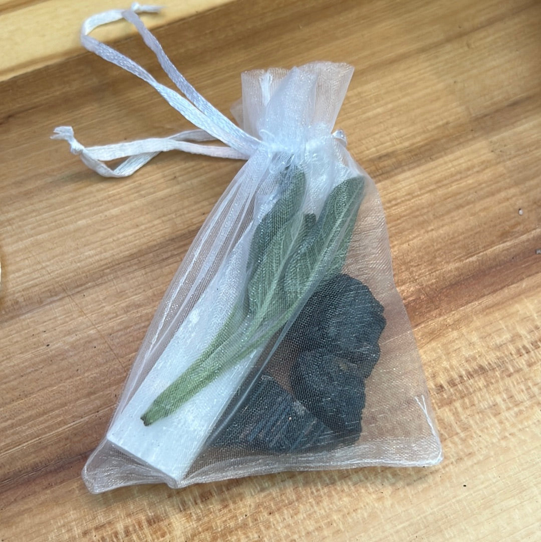 Selenite Tourmaline House Protection Bundles
