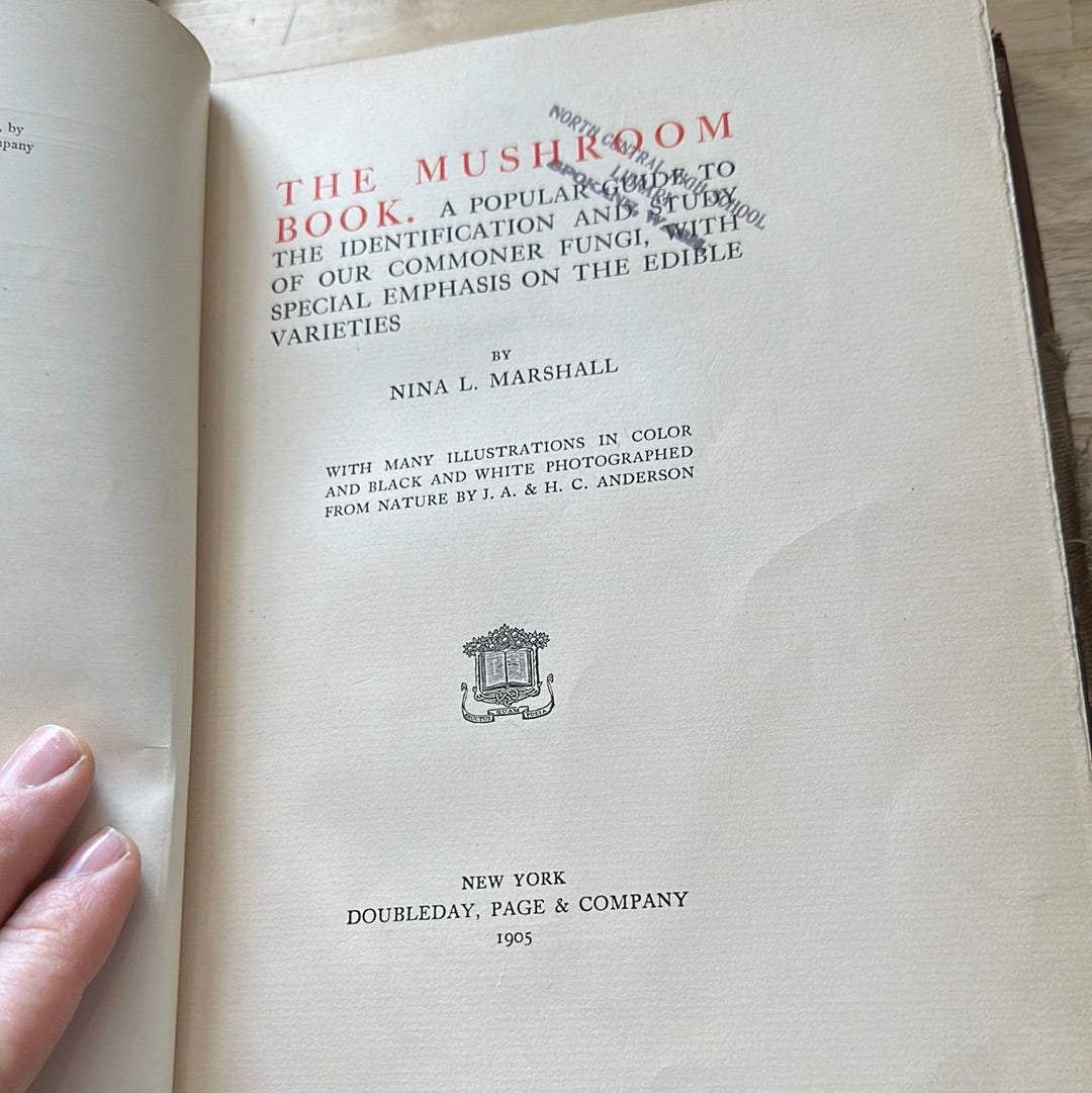 Mushroom Book 1905