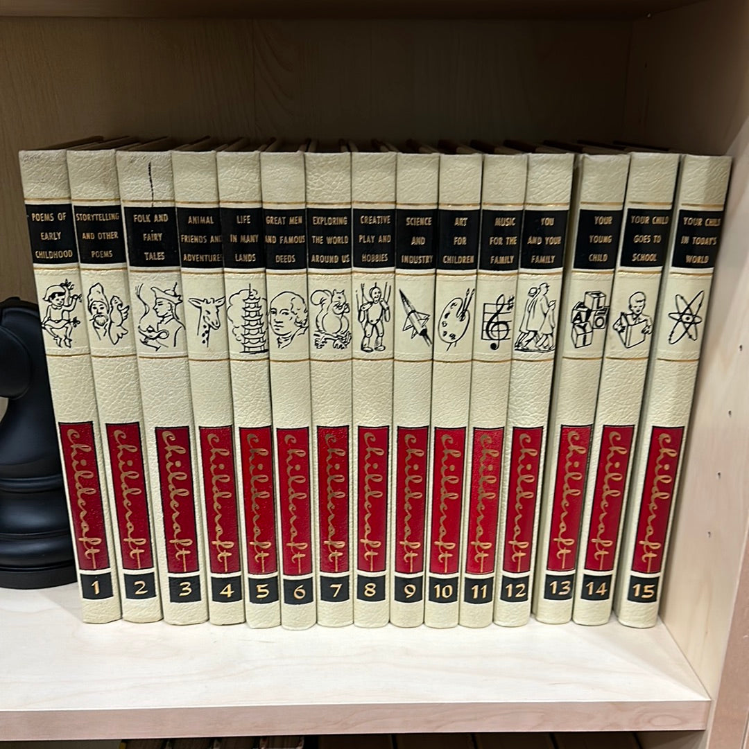 Childcraft Book Set Volumes 1-15 1954