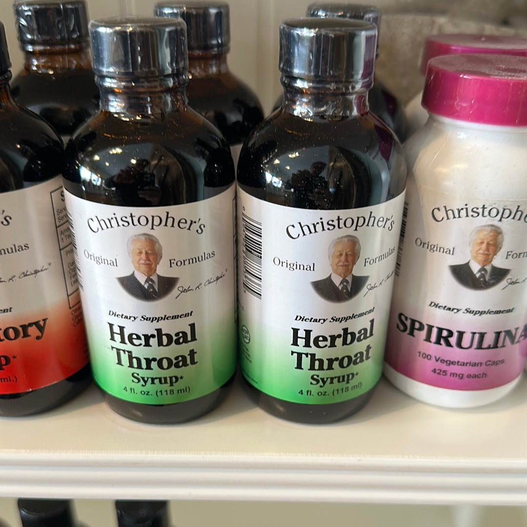 Herbal throat
