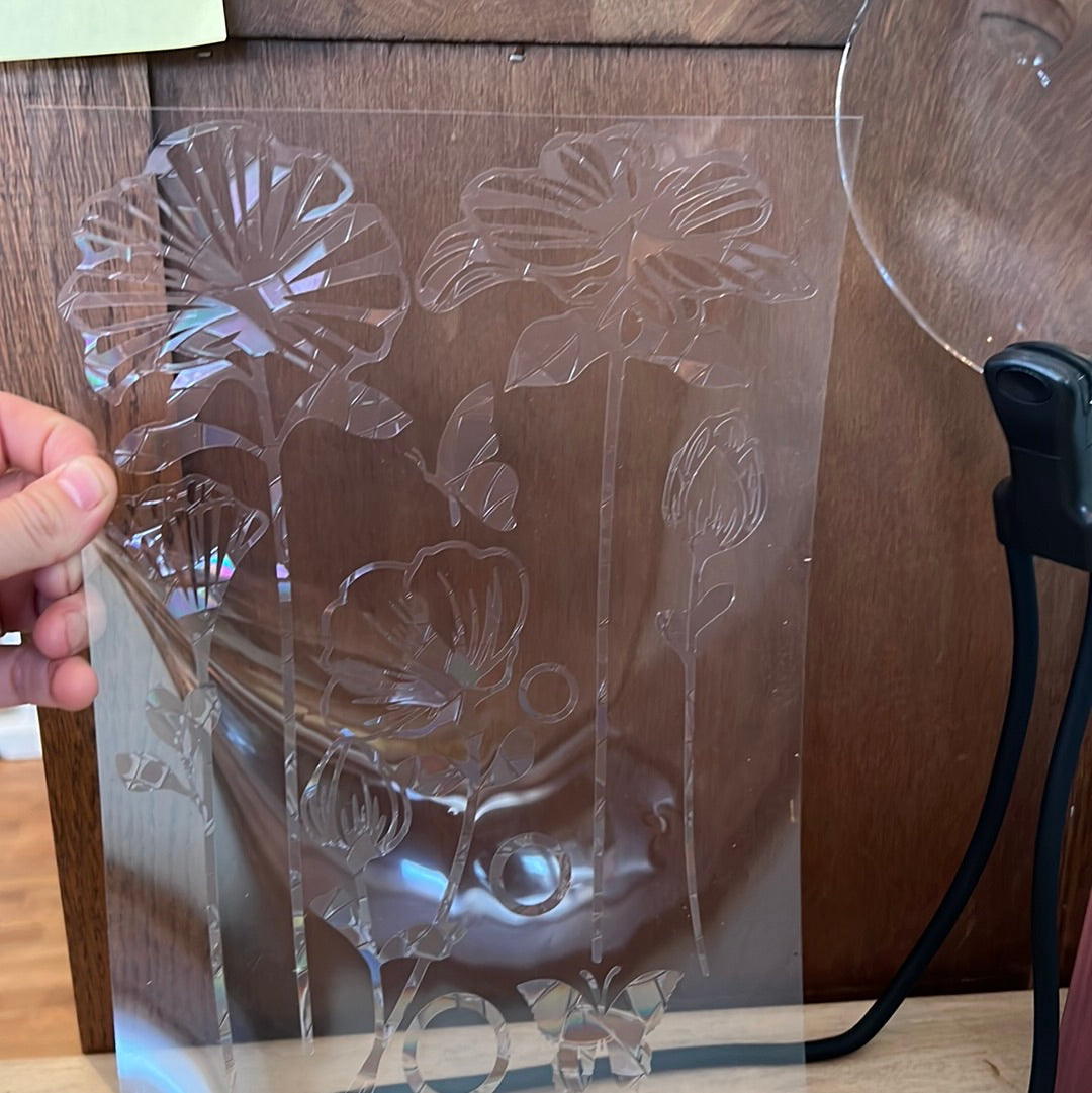 Window Flower Decals