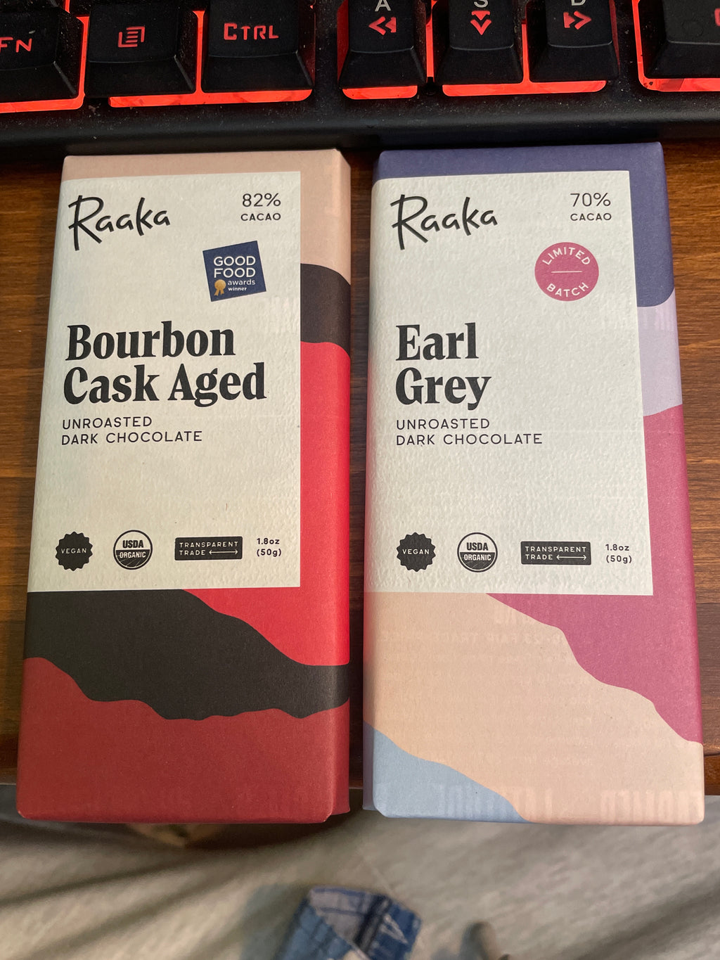 Raaka Unroasted Dark Chocolate