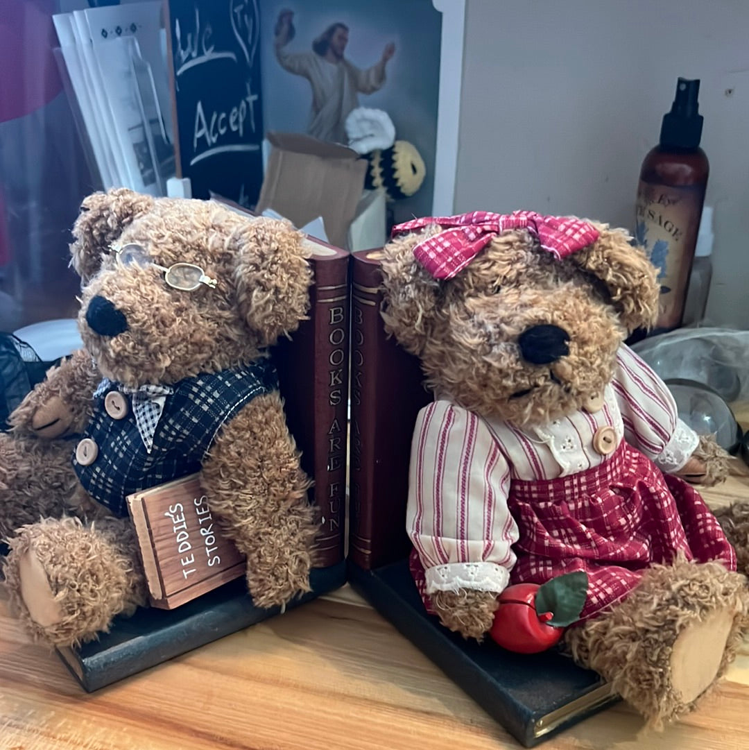 Teddy Bear Bookends