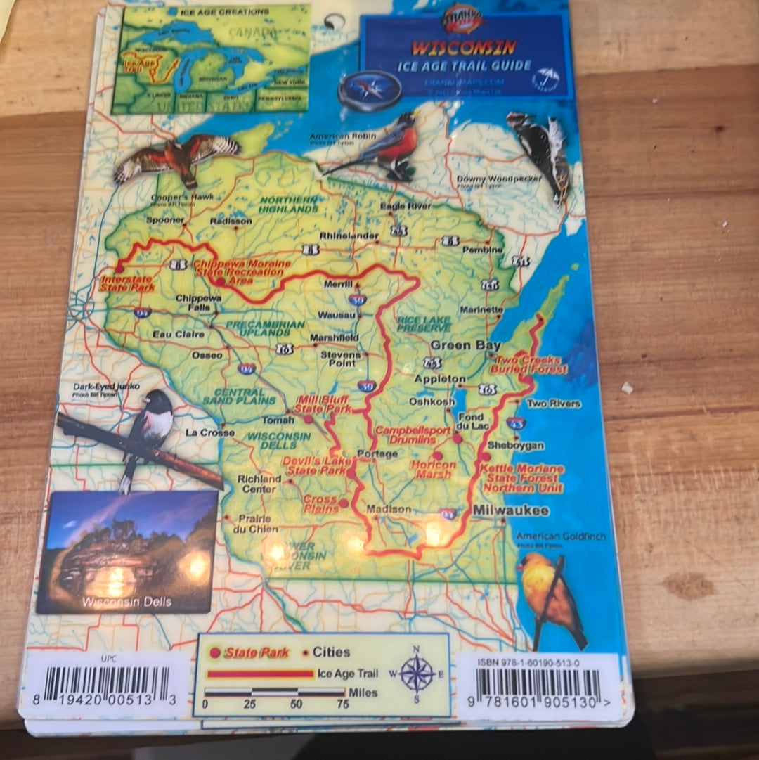 Wisconsin Ice Age Trail & Geology Guide Card