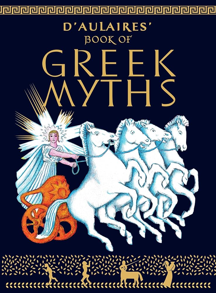 D'Aulaires' Book of Greek Myths cover image