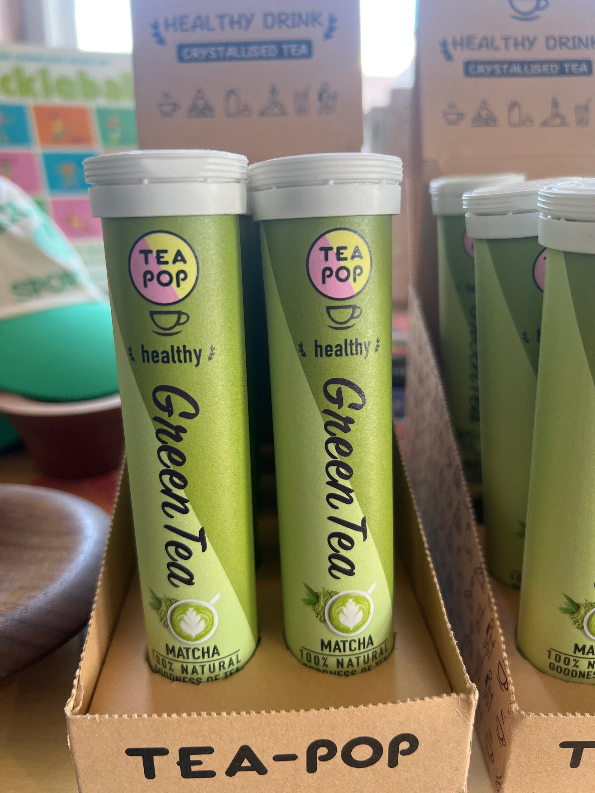 Tea Pop Green Tea Drops