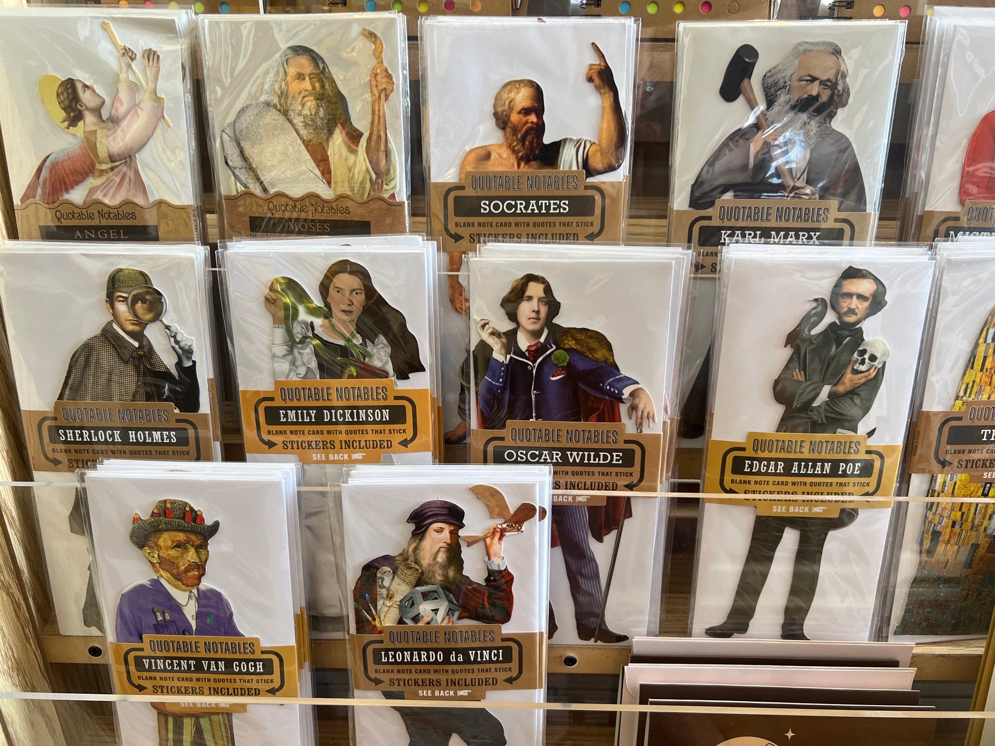Author, Artist and Famous Figures  Cards